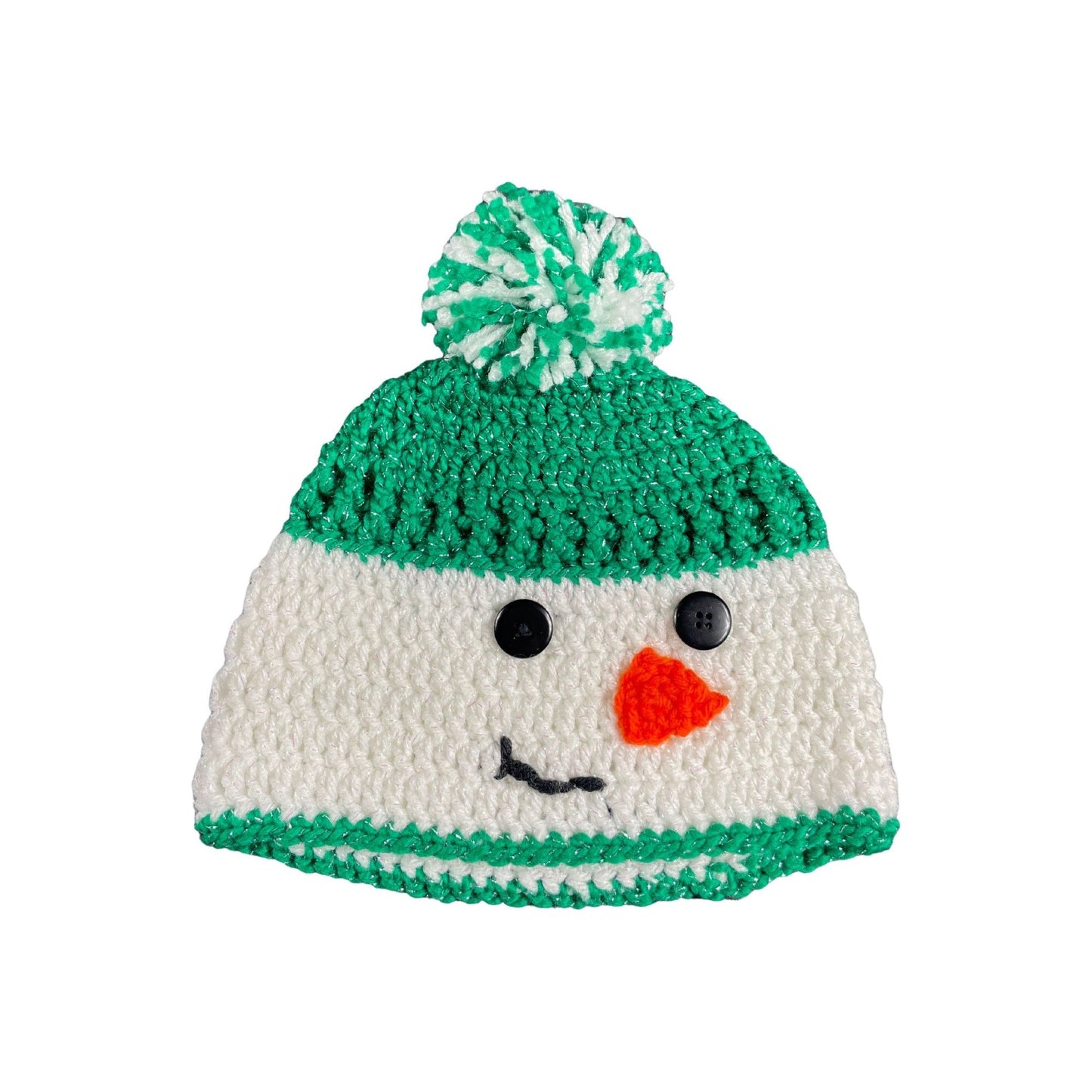 Children's snow man toque