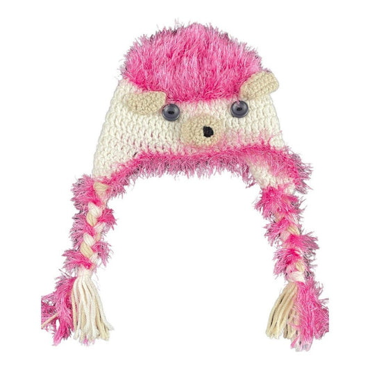 Children's Pink Piggy Toque