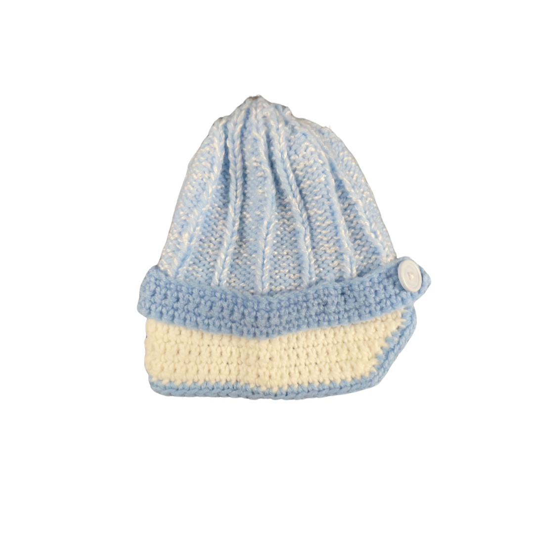 BABY BOY CARDIGAN WITH MATCHING HAT